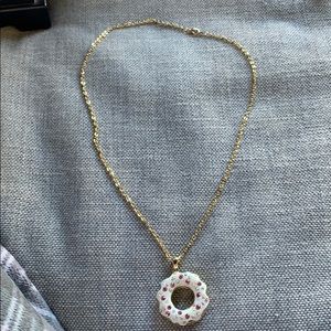 Donut long costume necklace